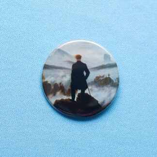 Le Voyageur Friedrich Badge 56mm