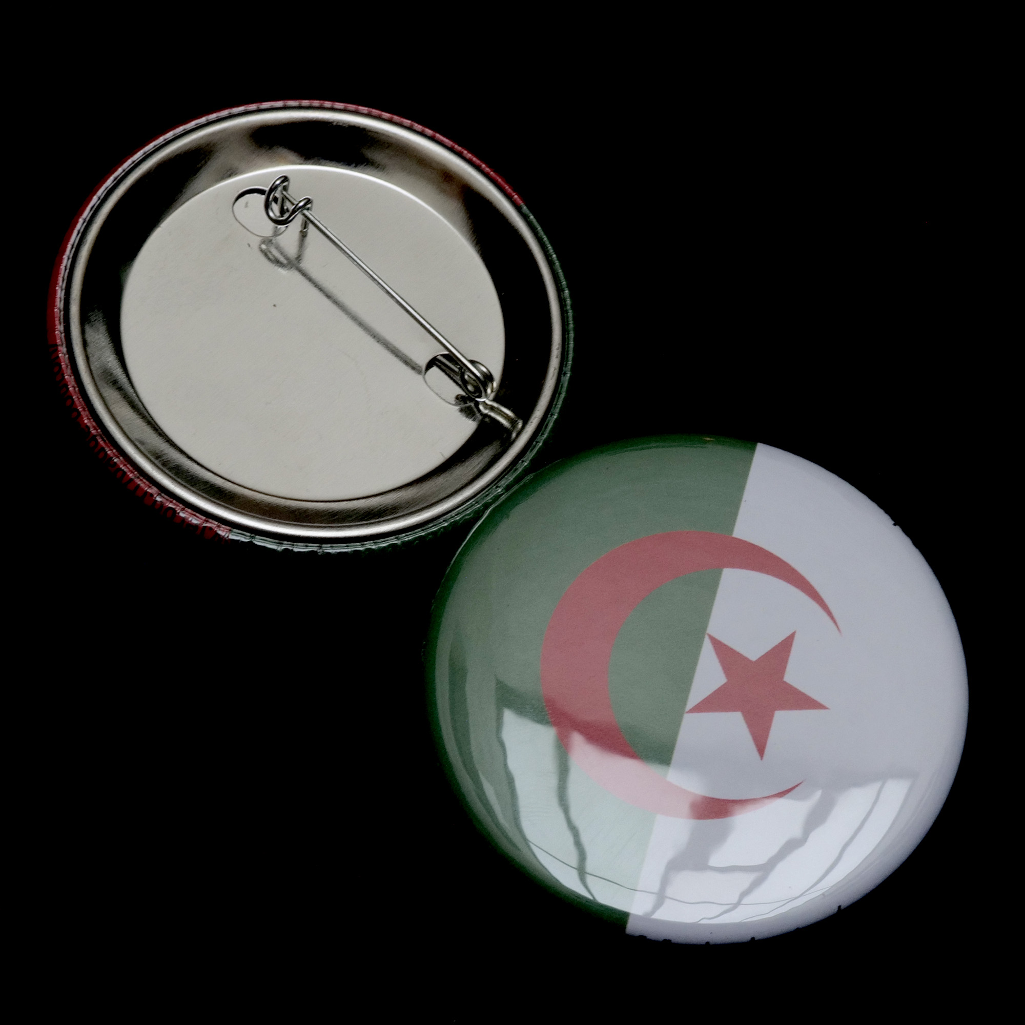 Drapeau Pays - Badge 56mm – Image 2