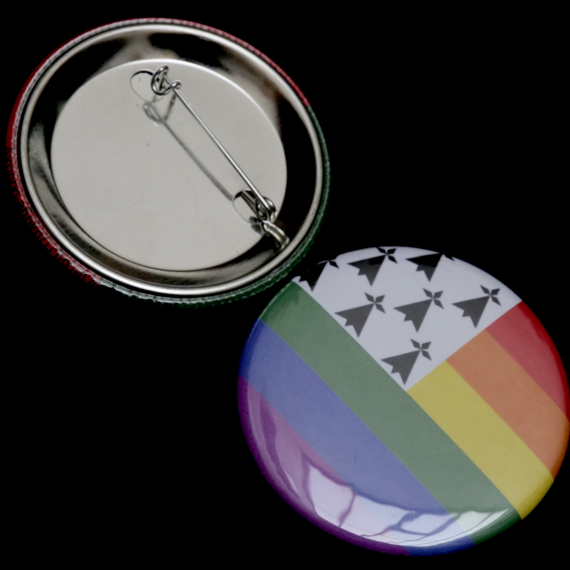 Drapeau Pays - Badge 56mm – Image 4