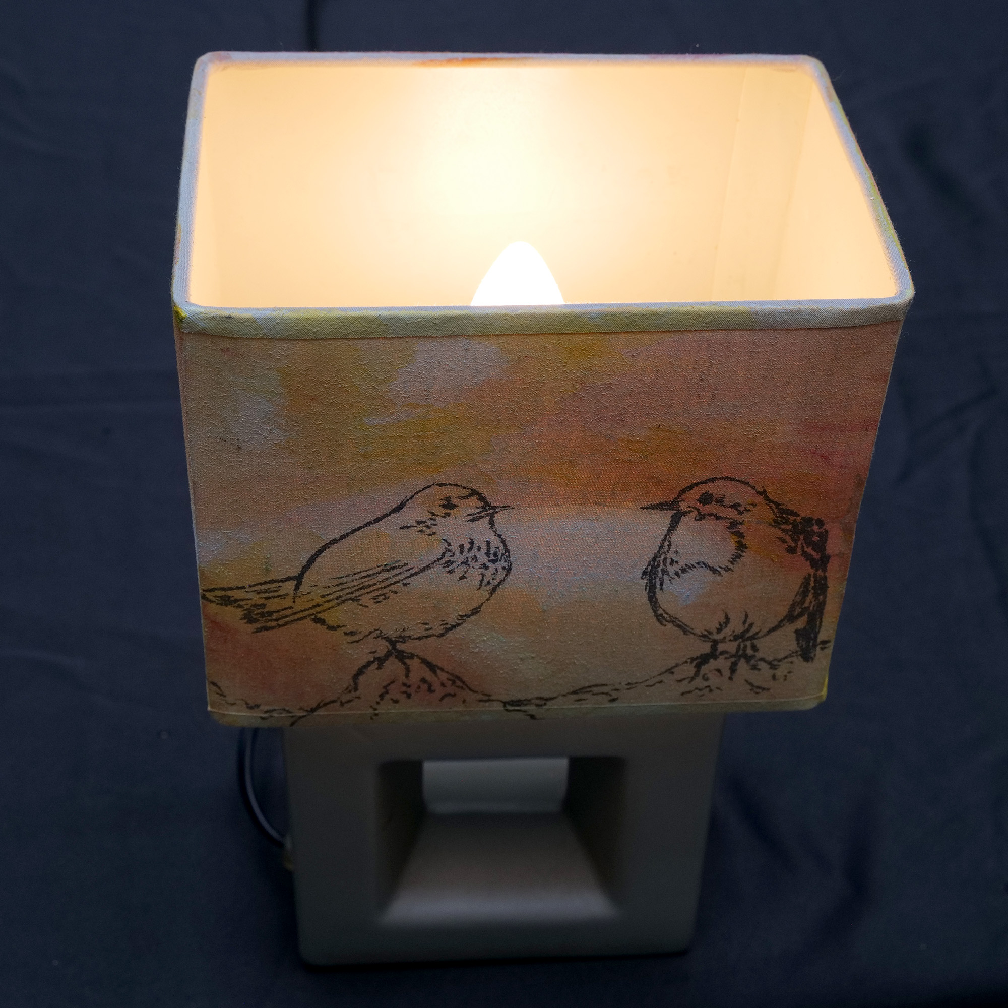 oiseaux - petite lampe de chevet – Image 4