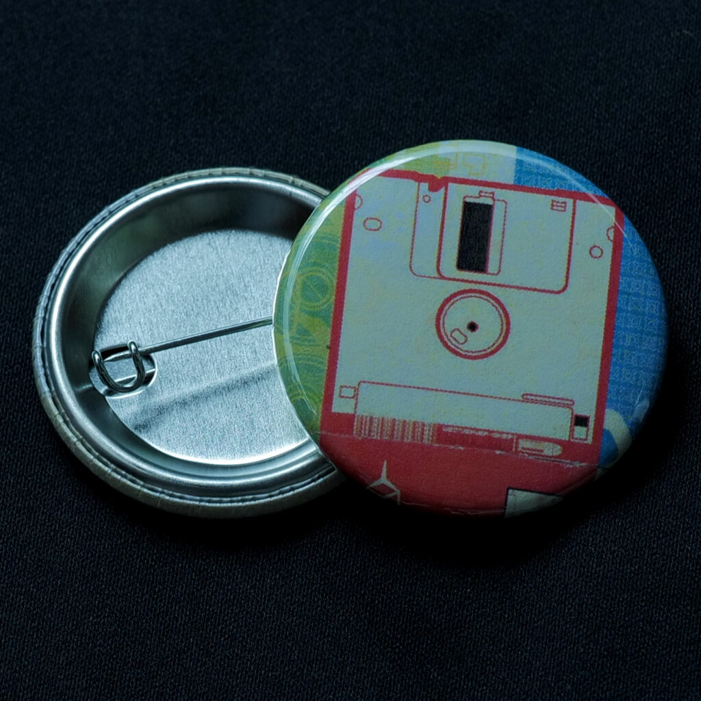 Floppy Disk / Badge 38mm