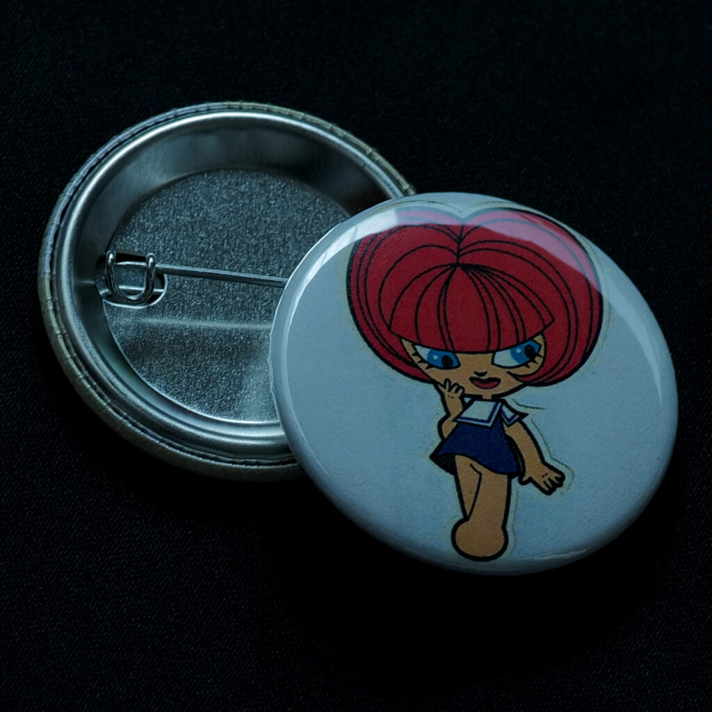 Strawberry Girl / Badge 38mm
